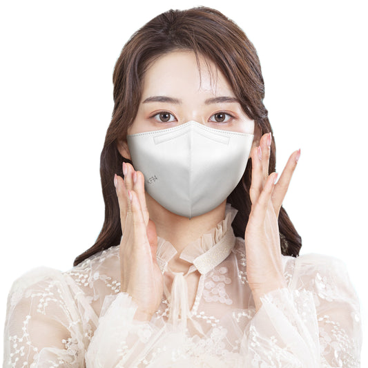 HAPPYDAY 2D KF94 Number One Guard White Face Mask for Adult (25 Packages)